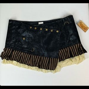 Spirit Halloween Short Pirate Skirt